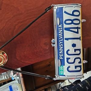 PA license plate purse